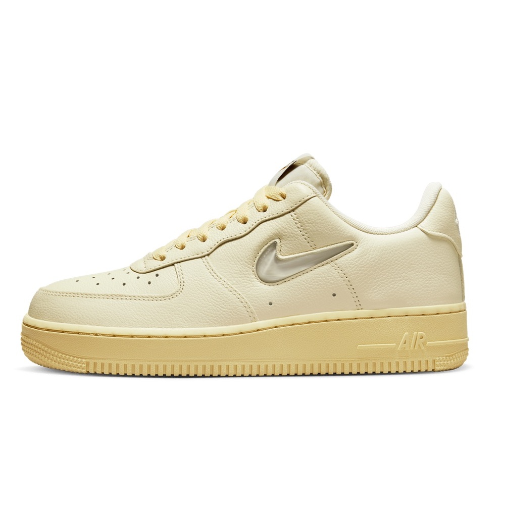 NIKE AIR FORCE 1 ‘07 LX COCONUT MILK LEMON WASH SNEAKERS